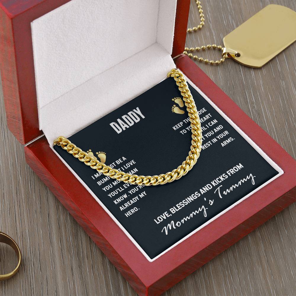 Cuban Link Chain For My Husband (OREO + LUX BOX + LENGTH EXTENSION)