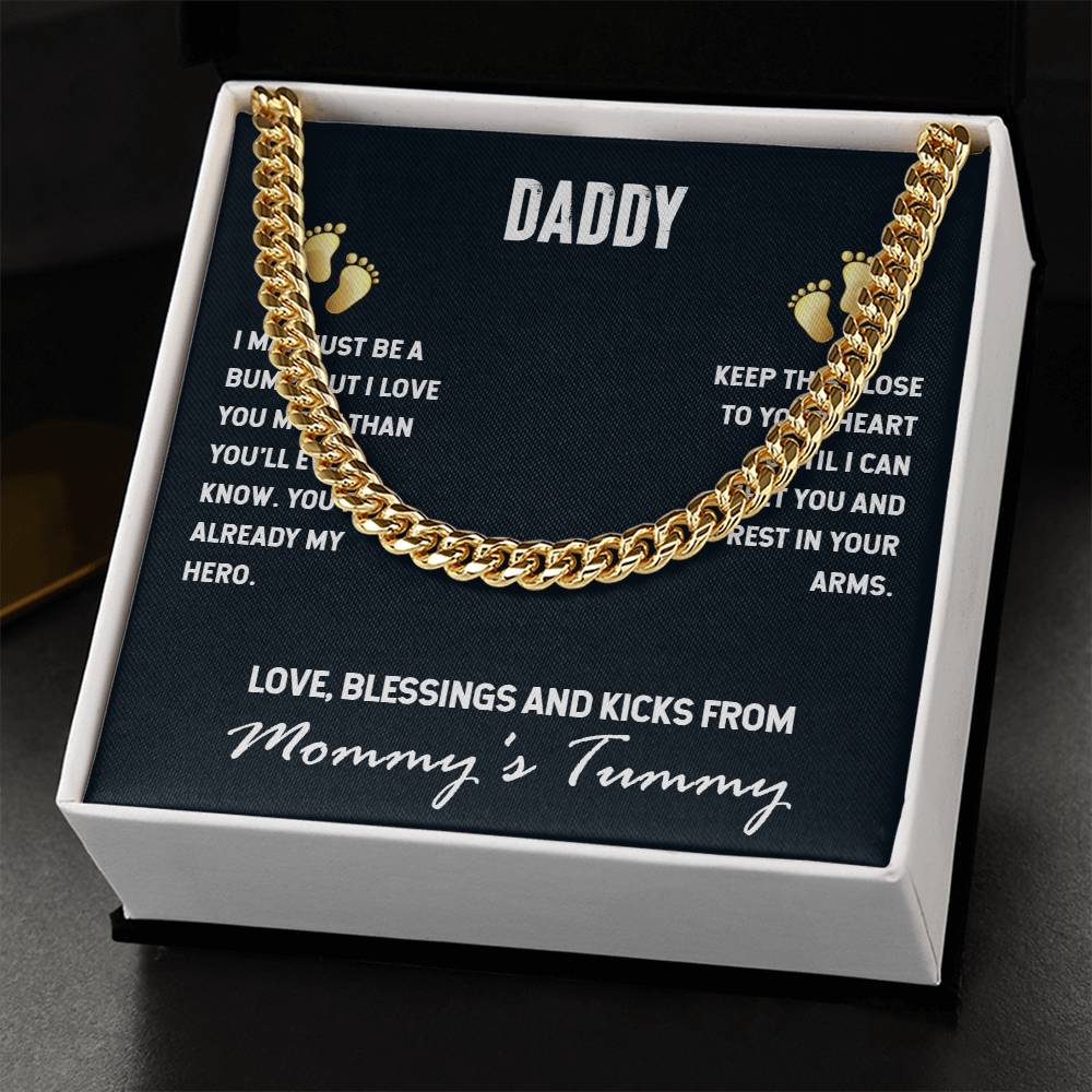 Cuban Link Chain For My Husband  (OREO + LUX BOX + LENGTH EXTENSION)