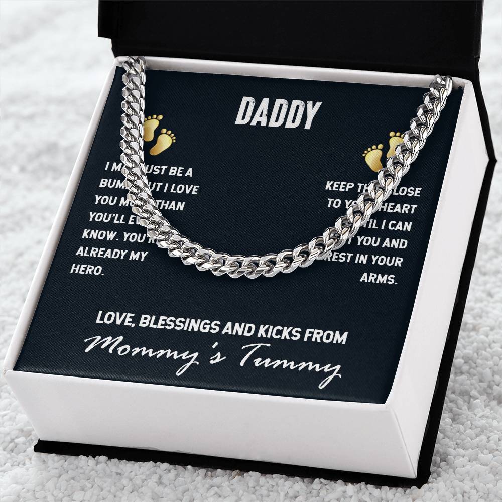 Cuban Link Chain For My Husband  (OREO + LUX BOX + LENGTH EXTENSION)