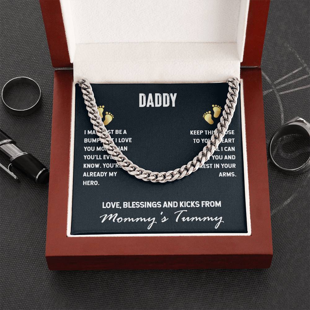 Cuban Link Chain For My Husband  (OREO + LUX BOX + LENGTH EXTENSION)