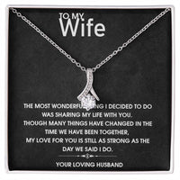 Load image into Gallery viewer, Alluring Beauty Necklace For My Wife (Yellow &amp; White Gold Variants)
